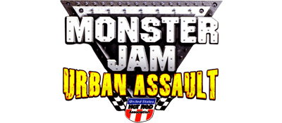 Monster Jam Urban Assault title screen for Wii